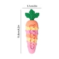 thumbnail image 3 of Squeaky Rubber Chew Toys for Small Medium Dogs, Fillable Treat Dispensing Dog Easter Basket Stuffers, Durable Teething Toy for Boredom & Anxiety Relief, 3 of 6