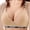 Khaki, variant on Naittoop Wireless Bras for Women No Underwire Full Coverage Supportive T-Shirt Bras Pushup Bra Breathable Comfort Cotton Bra