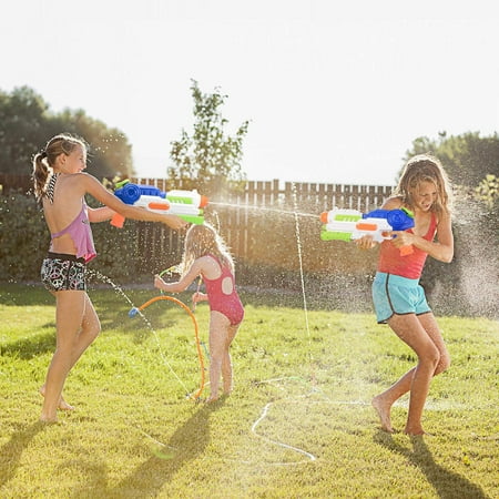 Water Gun for Kids, 2 Pack Squirt-Gun for Adults Long Range Water ...