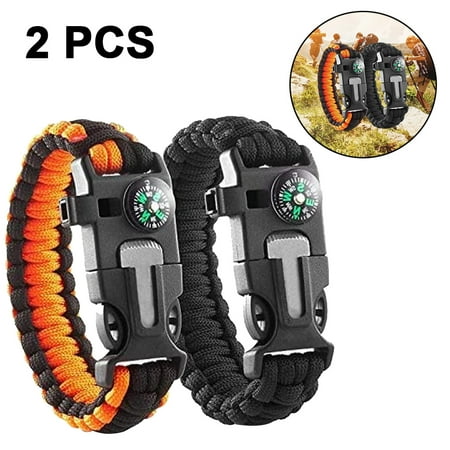 

Adjustable - Fire Starter - Loud Whistle - Perfect for Hiking Camping Fishing and Hunting