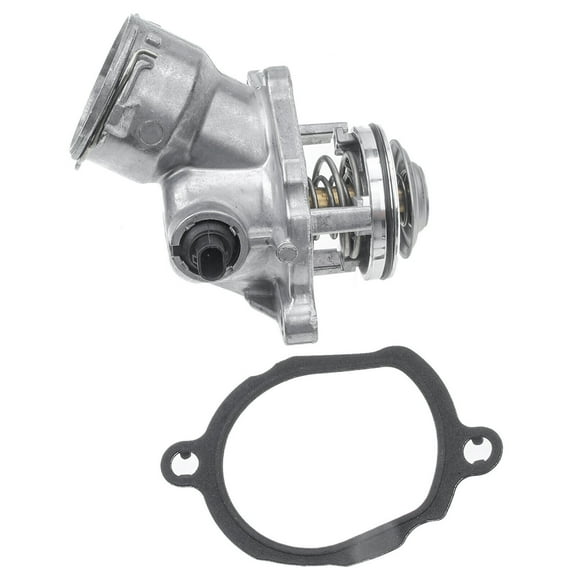 A-Premium Engine Coolant Thermostat Housing Assembly with Gasket Compatible with Mercedes-Benz C230 C250 C280 C300 C350 E280 E350 ML350 ML450 R350 Fits select: 2010-2012 MERCEDES-BENZ GLK 350 4MATIC