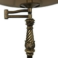 thumbnail image 3 of Mestar Decor 61 inch Rustic Brass Swing Arm Floor Lamp, 3 of 5