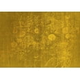 thumbnail image 1 of Ahgly Company Machine Washable Indoor Rectangle Oriental Yellow Industrial Area Rugs, 4' x 6', 1 of 4