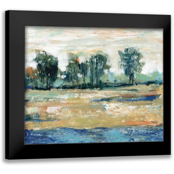 OToole, Tim 14x12 Black Modern Framed Museum Art Print Titled - Blue Shade I