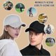 thumbnail image 5 of Baseball Cap, Mens Golf Cap Unisex Adjustable Cotton Sports Sun Visor Hat Classic Dad Cap Trucker Hat Casual Plain Hats for Outdoor Men Women, 5 of 5