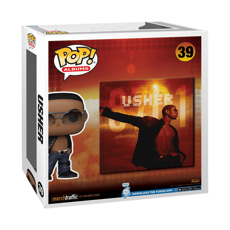 Funko Pop! Usher 8701 Album Vinyl Figure - R&B Artist Funko Pop! Usher 8701 Album Vinyl Figure - R&B Artist