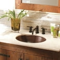 thumbnail image 6 of Native Trails Cps68 Classic 19" Oval Copper Undermount Bathroom Sink - Nickel, 6 of 6