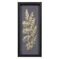thumbnail image 4 of Cadre artistique Foiled Fern 3 de hometrends, 4 of 5