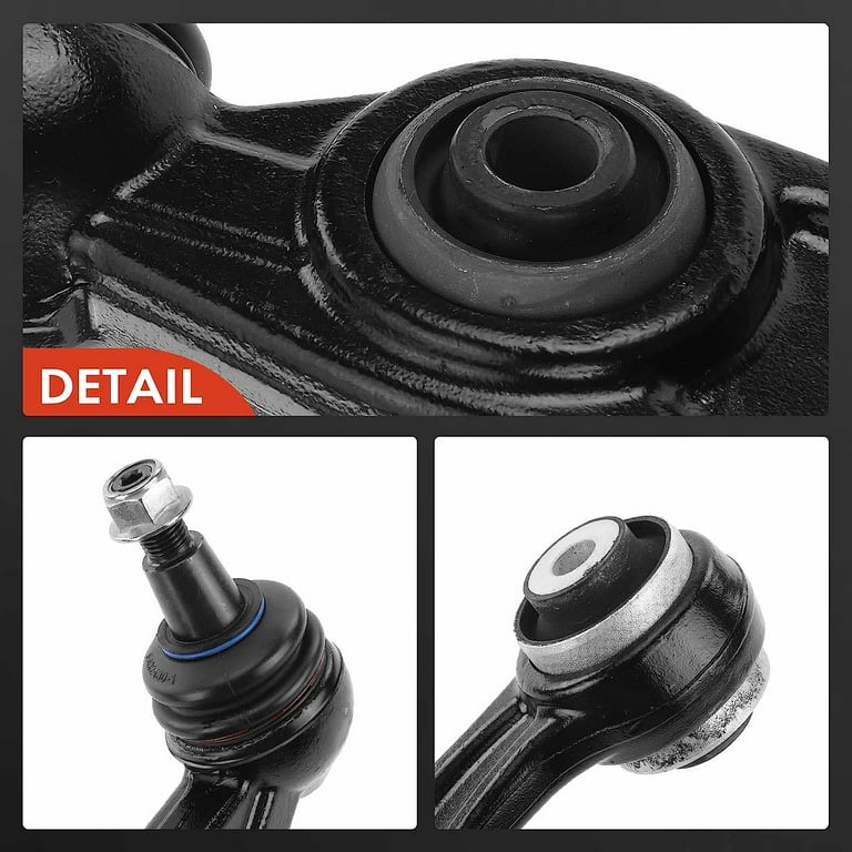 A-Premium Front Left Rearward Lower Control Arm, with Ball Joint & Bushing,  Compatible with BMW X5 2014-2018, X6 2015-2019, Replace # K622956