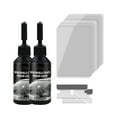 thumbnail image 2 of Aodebiao Approved Windshield Repair Kit, DIY Auto Glass Crack Fluid & Chip Fix Kit - UV Resin with Curing Films, Blades, for Cars/Trucks/RVs, 40ml Instant Rock Chip Repair Solution​​, 2 of 9