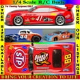 thumbnail image 3 of Clear Vinyl R/C Racing Sponsor Sticker Gang Sheet 55-1/4-1/5 � 1/6th Scale Model Decal Sticker Sheet Radio Control Lexan Body � Die-Cut to Shape - Peel & Stick � Water Slide - Bandit -, 3 of 8
