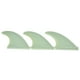 thumbnail image 1 of 3 aletas duraderas para una mayor estabilidad y seguimiento de la tabla de surf, adecuadas para tablas de surf Juego de quillas de tabla de surf de PVC beige, 1 of 8