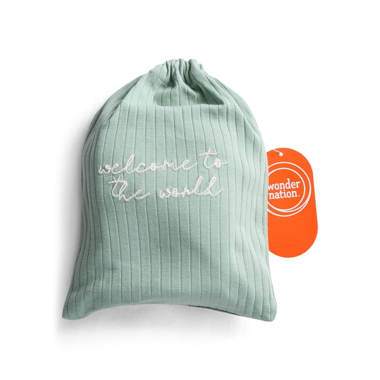 Wonder Nation Organic Baby Boy Layette Gift Set, 4-Piece photo 2