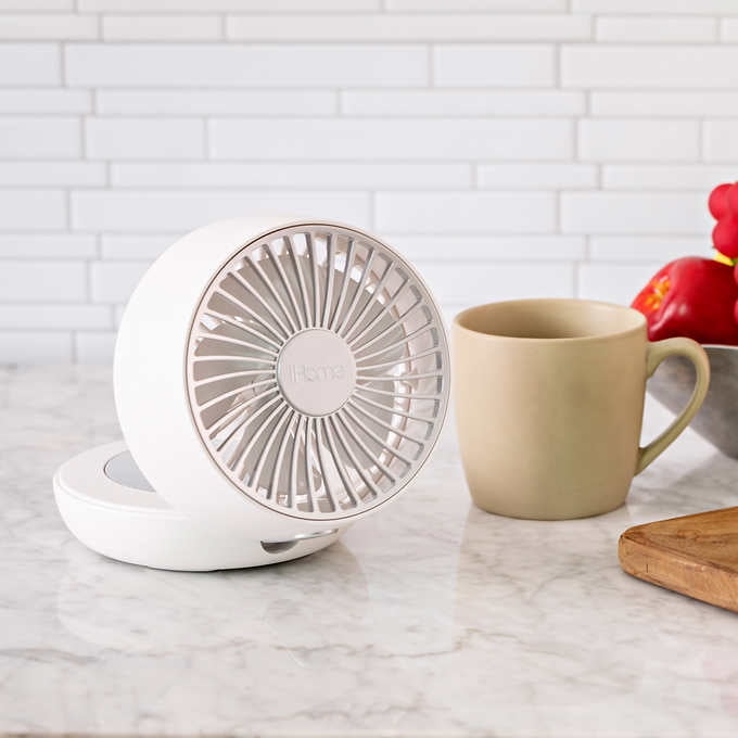 iHome Collapsible 2-in-1 Personal Fan 