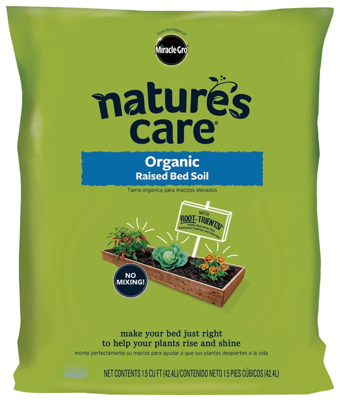 MiracleGro Nature's Care Organic Raised Bed Soil