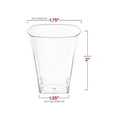 thumbnail image 3 of Smarty 2 oz. Clear Square Plastic Shot Glass 960ct, 3 of 6