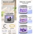 thumbnail image 6 of Sinyiin Jewelry Cleaning Machine Glasses Cleaning Multifunctional Large Capacity for Dentures Glasses Home Office Travel Use, 6 of 11