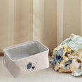 thumbnail image 4 of Extra-Large Fabric Storage Basket, Collapsible Cloth Organizer for Blankets or Toys, 4 of 6