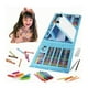 thumbnail image 4 of Kit de dibujo artístico para niños, kit de dibujo artístico, estuche de regalo azul, kit de dibujo artístico, integración perfecta, 4 of 10