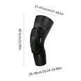 thumbnail image 2 of Lightweight Breathable Basketball Knee Protector with Honeycomb Sponge Design for Summer Outdoor Sports with Adjustable Stable Support, 2 of 6