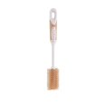 thumbnail image 3 of Bottle Brush Cleaner for Hydroflask, Insulated Sports Bottle, Vase & Glassware | Long Non-Scratch Rubber Bristles | Khaki | 11.8in | Odor Resistant, Easy Clean, 3 of 9