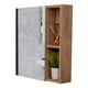 thumbnail image 5 of Gabinete de Baño Labell, Miel, con Puerta Espejo y Entrepaños, 5 of 6