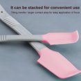 thumbnail image 3 of Spatule en Silicone Flexible pour Pâtisserie Racloir à Chocolat Cuisine Résistant à la Chaleur Outil de Mélange pour Pâtisserie Accessoires de Cuisine Rose, 3 of 8