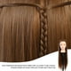 thumbnail image 2 of Cabezal de Entrenamiento de Peinado de Cabello Humano, Resistente al Calor, marrón Dorado, Sedoso, maniquí, Cabeza de cosmetología, para estilistas, peluqueros, Maestros de Belleza Ecomeon no, 2 of 6