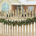 thumbnail image 3 of 9ft. Glittery Mountain Spruce Garland with Clear Lights, 3 of 5