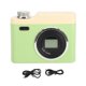 thumbnail image 1 of Reloj despertador con altavoz Bluetooth, reproducción de música inalámbrica, visualización de la hora, grabación de sonido, altavoz, reloj despertador para dormitorio, color verde aguacate, 1 of 14