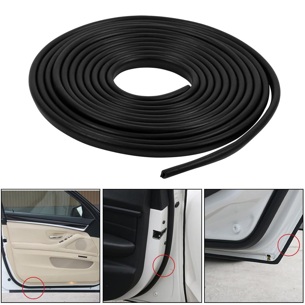 Yosoo Car Door Moulding Trim,300cm Black Moulding Trim Car Door Anti