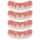 thumbnail image 1 of Soidarity Tirantes sonrientes de silicona Carillas de postizos superiores Cubierta de cosméticos cuidado de los oídos, 1 of 1