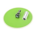 thumbnail image 3 of Cabezal de lijadora de poste para paneles de yeso de 9 pulgadas, cabezal de lijado de aleación de aluminio giratorio de 360 ​​grados Verde, 3 of 8