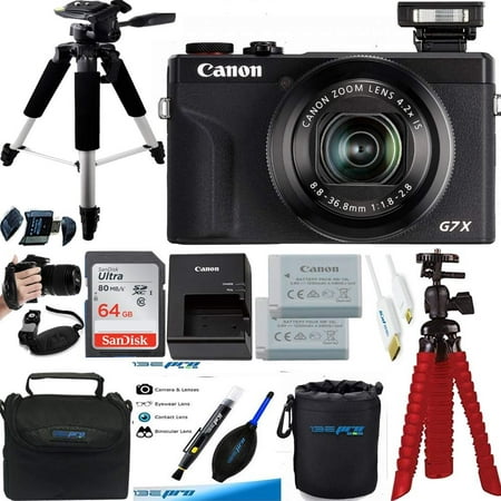 Canon - PowerShot G7 X Mark III 20.1-Megapixel Digital Camera - Black - Premium Accessories Bundle - International Version