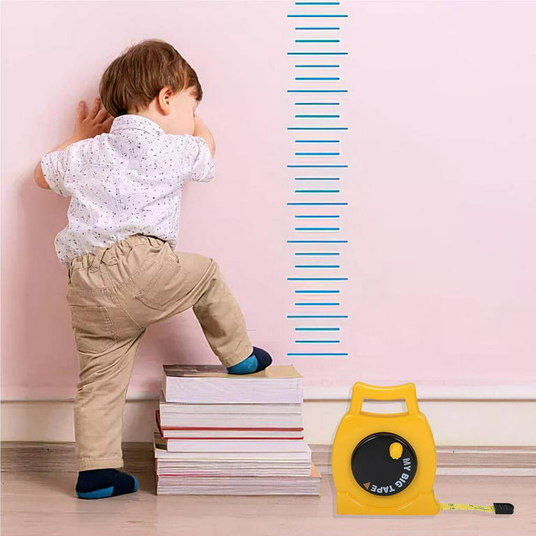 Homoyoyo Kids Measuring Tape Retractable Tape Measure, Wind Up Tape  Measure, Easy Wind- Up Tape Measure- Easy to Read Body Measuring Tape