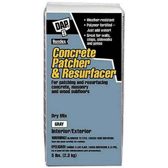 DAP Concrete Patcher Resurfacer Grey 10466 Lot of 3