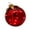Red, variant on Dserhfy Glass Tabletop Christmas Ornament with LED Lights Glass Ball with Timer Function 6-Inch Light-Up Sphere for Holiday Centerpiece