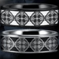 thumbnail image 2 of Tungsten Celtic Cross Ring, 2 of 7