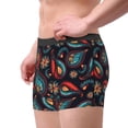 thumbnail image 2 of Gaeub Paisley1 Print Men's Boxer Briefs,Super Fit Boxer Briefs for Men,Quick-Dry Underwear with 4-Way Stretch-XX-Large, 2 of 5