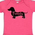 thumbnail image 4 of Inktastic Family Dog Short Haired Dachshund Boys or Girls Baby Bodysuit, 4 of 5