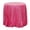 Hot Pink, variant on Rose Gold Sequin Round Tablecloth,Glitter Sparkle Fabric Table Cover for Wedding,Birthday,Party & Banquet,Tablecloths for Decoration and Celebration,60x60cm (S)