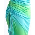 thumbnail image 4 of Lovelywholesale Plus Size Gradient Drawstring Ruched Bodycon Dress, 4 of 4