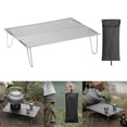 thumbnail image 2 of Camping Plegable Portátil Ajustable Ligero Aluminio Plegable para Exterior Plata Zulema Utensilios de cocina plegables al aire libre, 2 of 8