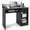 Black, variant on 41.5" Modern Computer Desk with Drawer and Keyboard Tray, PC Laptop Table Study Writing Workstation for Home Office，Black