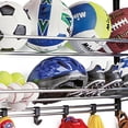 thumbnail image 2 of LynkÂ® Sports Rack Organizer Gear Storage-Black, 2 of 5