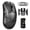 Weave Black&Tape, variant on ATTACK SHARK R11 Ultra 8K Carbon Fiber Wireless Gaming Mouse with 42000 DPI-PAW3950 MAX Sensor-49g Lightweight,Nordic 52840 MCU Chip,Wired/BT/2.4Ghz Programmable,RGB Coiled Cable,Black Ink