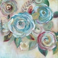 thumbnail image 3 of Tava Studios 15x15 Black Modern Framed Museum Art Print Titled - Jeweled Roses, 3 of 5