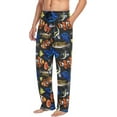 thumbnail image 5 of HPINK-T Marine Life Tropical Fish Men's Pajama Pants Super Soft Sleep Lounge Pants Pjs Bottoms with Pockets, 5 of 7