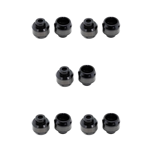 Sidaley 1 par de horquilla delantera, copa anticolisión, protección contra caídas, deslizador de aluminio, protección contra choques, piezas de Negro 5piezas Sidaley CBP185639