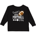 thumbnail image 3 of Inktastic Daddy's Little Football Fan Boys or Girls Long Sleeve Toddler T-Shirt, 3 of 5